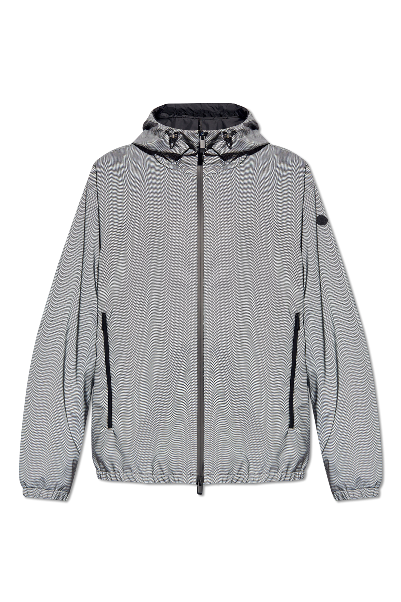 Moncler store reflective jacket